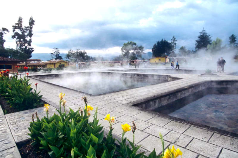 Inca baths