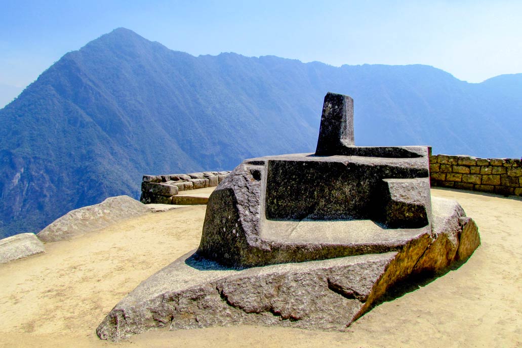 Intihuatana (where the sun is tied) – Machu Picchu