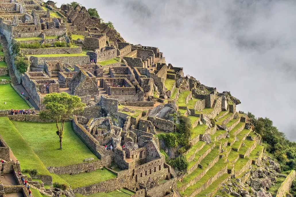 Constructions in Machu Picchu