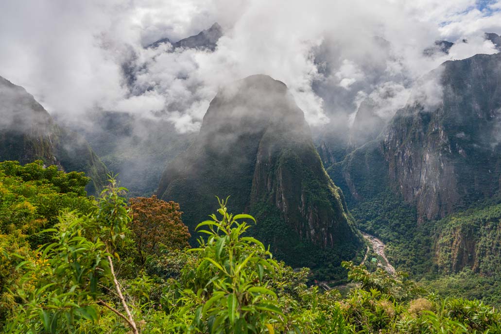 Photo of Putucusi Mountain from Machu Picchu